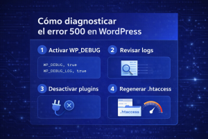 Cómo diagnosticar el error 500 de WordPress
